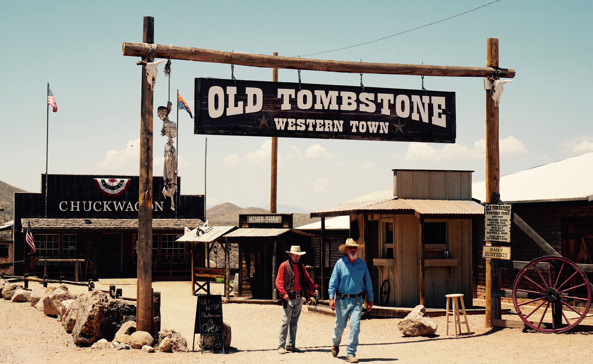 Old Tombstone by Silver Spur Homestead